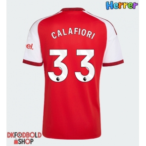 Arsenal Riccardo Calafiori #33 Hjemmebanetrøje 2026-27 Kort ærmer